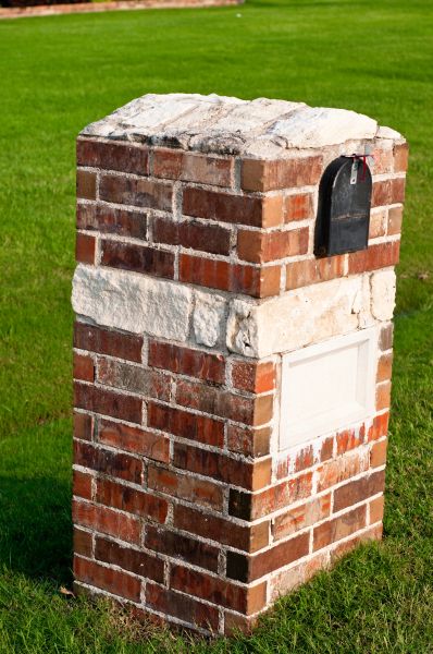 Brick Mailbox Installation in Powell