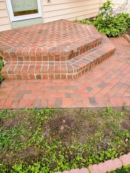 Brick Stoop Repair in Powell