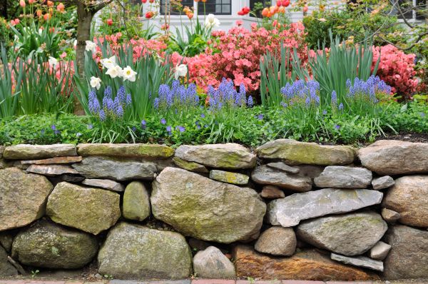 Garden Wall Installation in Powell